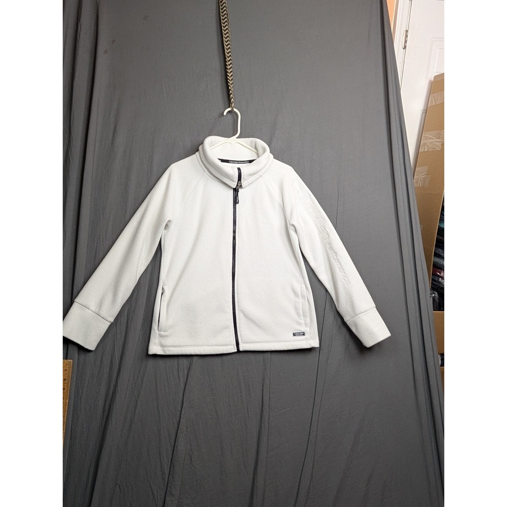 Calvin Klein‎ Men's White Dry Coat Jacket Size Medium
